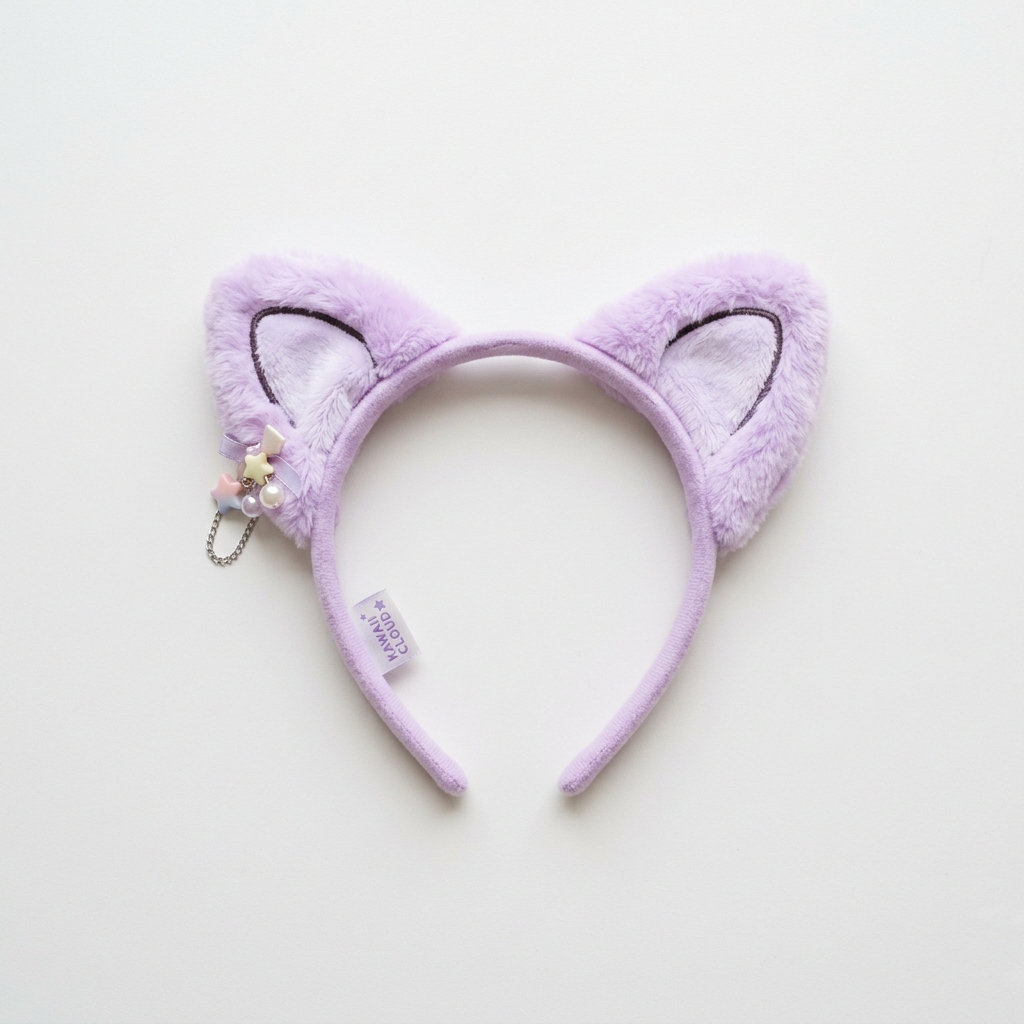 Bando Kuping Kucing Lavender