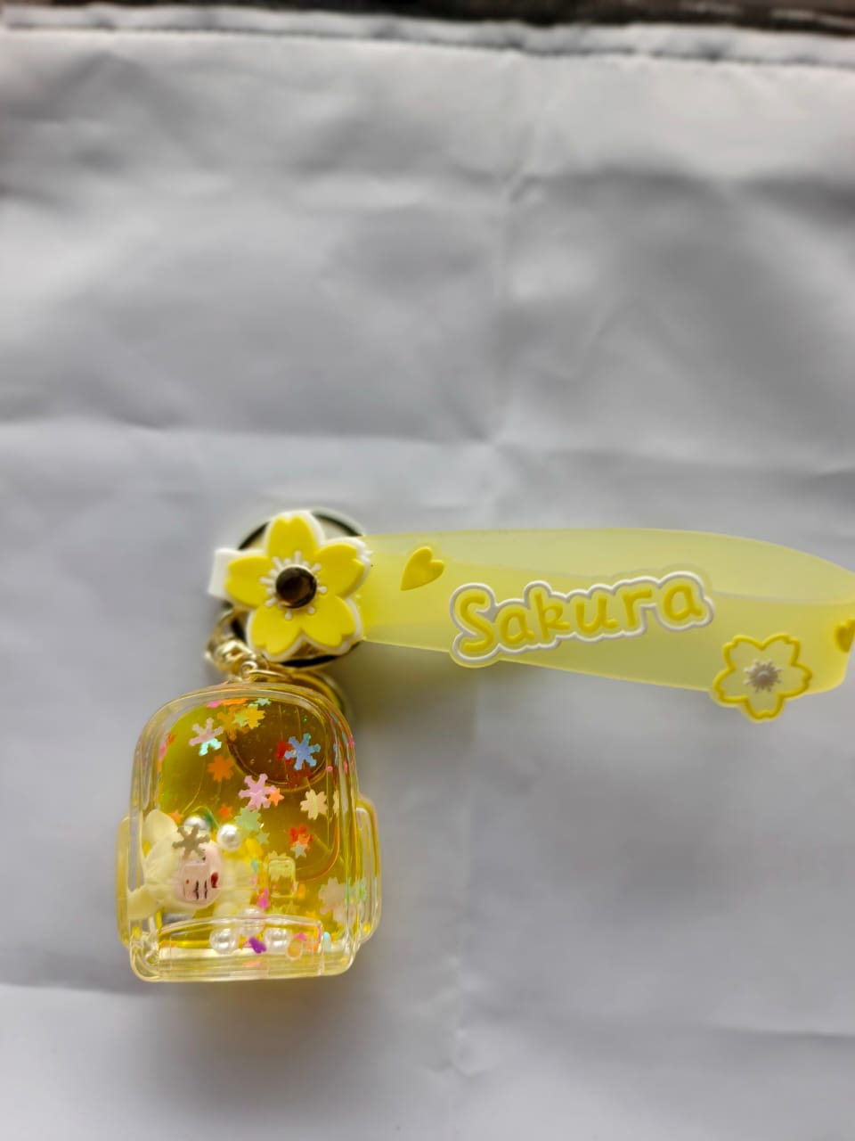 Mini Backpack Charm Shaker